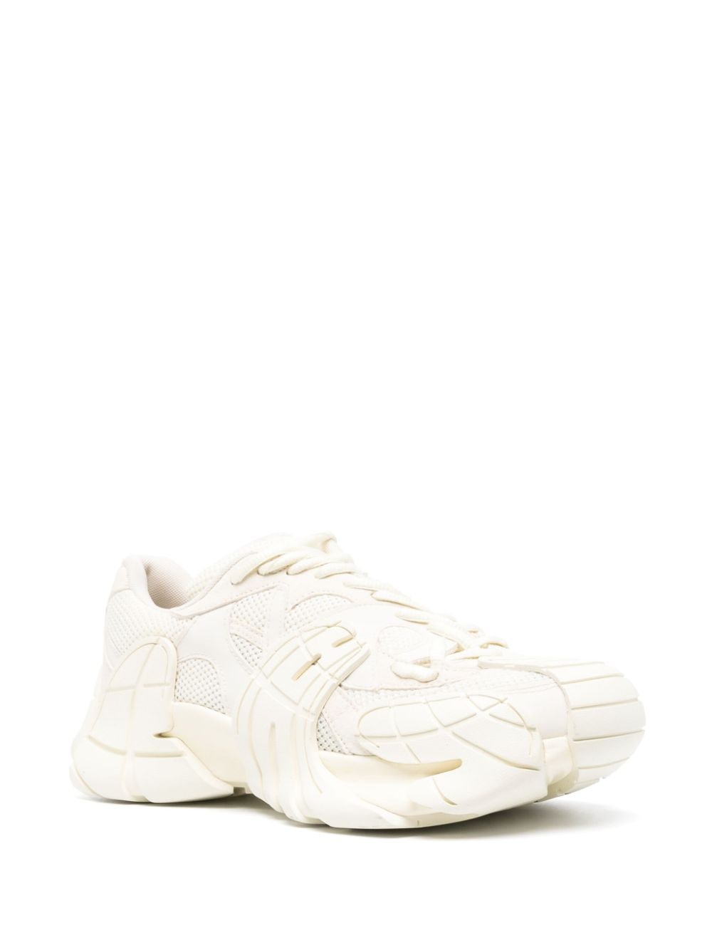Sneaker messer bianco crema