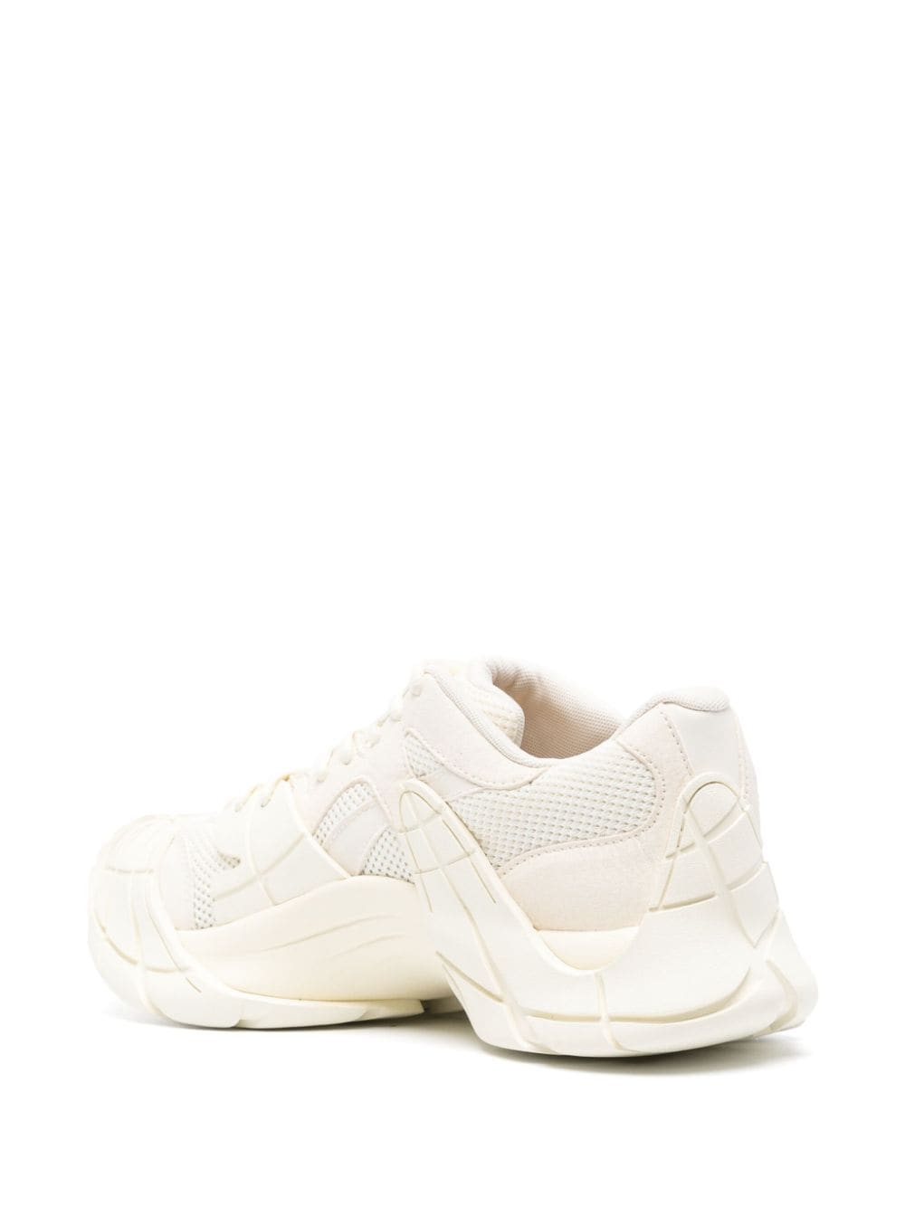 Sneaker messer bianco crema