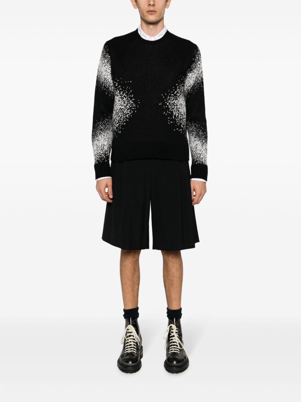 maglione modernist nero
