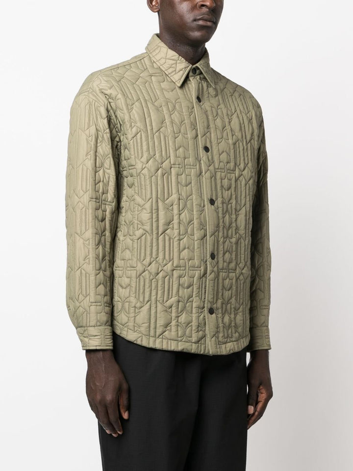 giacca-camicia trapuntata